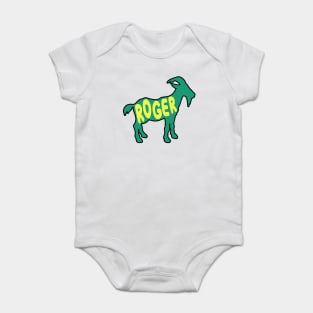 Roger Federer GOAT Baby Bodysuit